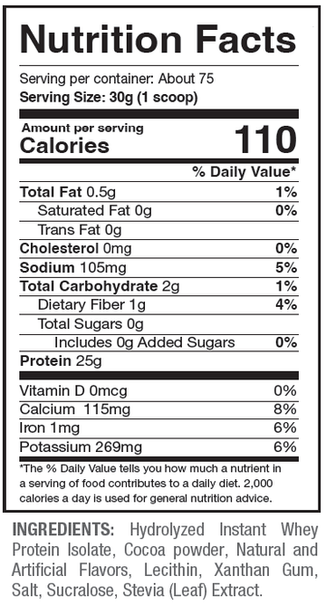 ANS Performance N-ISO Hydro Whey Isolate Protein 5 lbs